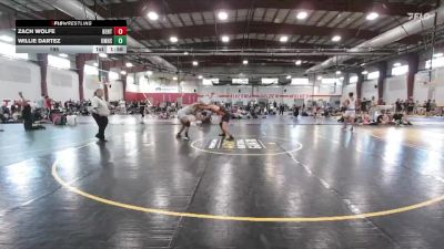 195 lbs Round 5 (12 Team) - Zach Wolfe, Benton vs Willie Dartez, Upper Merion