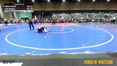 70 lbs Quarterfinal - Henry Pharis, Sniper Wrestling Academy vs Tate Russell, ReZults Wrestling