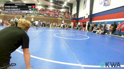 84 lbs Semifinal - Ryker Collier, Morrison Takedown Club vs Chase Gabbard II, Raw Wrestling Club