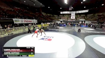 120 lbs Quarterfinal - Gabriel Quintana, Wright Wrestling Academy vs Gabriel Ingraham, Vacaville High School Wrestling