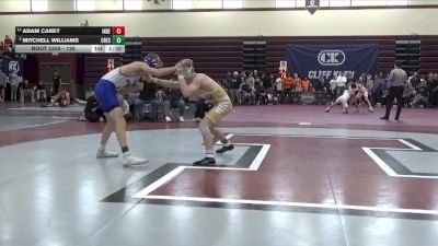 126 lbs 1st Place Match - Mitchell Williams, Crestwood, Cresco vs Adam Carey, Independence