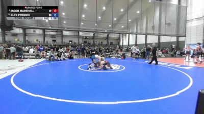 Junior Boys FS - 165 lbs Champ. Round 3 - Jacob Marshall, UT vs Alex Fenwick, WA