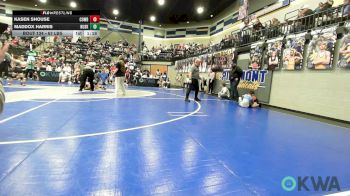 67 lbs Rr Rnd 3 - Kasen Shouse, Cowboy Wrestling Club vs Maddox Harris, Husky WC