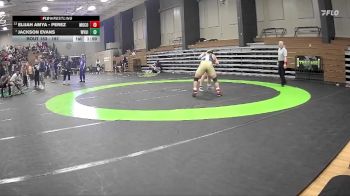 197 lbs Cons. Round 3 - Jackson Evans, West Virginia University Institute Of Technology vs Elijah Amya - Perez, Montreat College