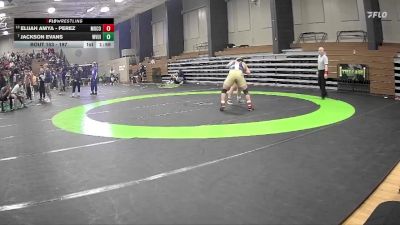 197 lbs Cons. Round 3 - Jackson Evans, West Virginia University Institute Of Technology vs Elijah Amya - Perez, Montreat College
