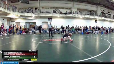 67 lbs Champ. Round 2 - Remington Wilson, Midwest Regional Training Center vs Isaac Wilkerson, Indian Creek Wrestling Club