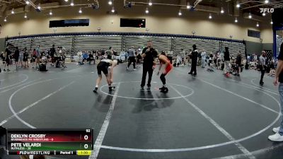 92 lbs Round 2 (4 Team) - Pete Velardi, Ruthless vs Deklyn Crosby, Riverheads MS Wrestling