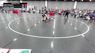 132 lbs Drew Dawson, Team Oregon vs Mayson Young, Georgia