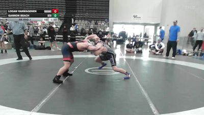 161 lbs Rr Rnd 1 - Logan Vanwagenen, Warhawks Wrestling Inc. - MSE vs Gannon Beach, Revival X