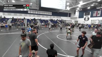 120 lbs Cons. Round 7 - Diego Arias, Savage House Wrestling Club vs Nolan Stennett, Eastvale Elite