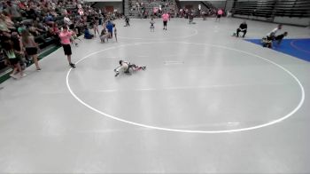 43-47 lbs Champ. Round 1 - Weston Funkhouser, Division 1 vs Mikah Anglin, Gators Elite