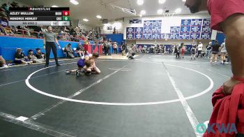 73 lbs Rr Rnd 2 - Azley Mullon, Morrison Takedown Club vs Hendrix Henley, Chickasha Youth Wrestling
