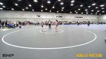 85 lbs Semifinal - Bree Leyba, Sisters On The Mat OK Teal vs Kelsey Palmer, Mat Warriors K-6