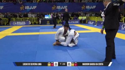 Madson Sagica Da Costa vs Lucas De Oliveira Lima 2025 European Jiu ...
