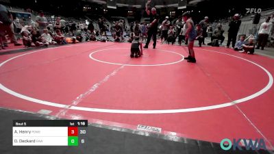 72 lbs Rr Rnd 3 - Adam Henry, Powerhouse Elite 12u vs Daxton Deckard, Raw