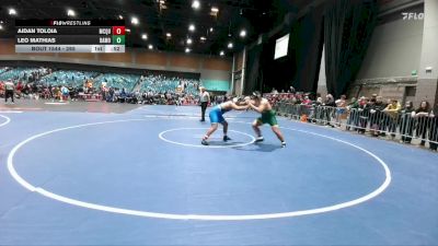 285 lbs Cons. Round 3 - Aidan Toloia, Mcqueen vs Leo Mathias, Battle Mountain