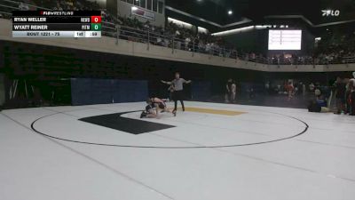 75 lbs Round Of 16 - Ryan Weller, Newburg vs Wyatt Reiner, Pitman