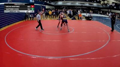 285 lbs Champ. Round 1 - Matthew Coon, Tcnj vs Micah Martinez, Messiah