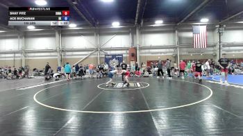 105 lbs Rr Rnd 7 - Shay Fitz, South Hills Wrestling Academy - MSE vs Ace Buchanan, Bad Karma - MSE