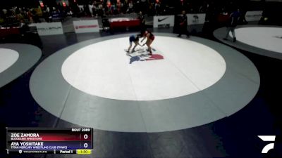 115 lbs Cons. Round 3 - Zoe Zamora, Bloodline Wrestling vs Aya Yoshitake, Titan Mercury Wrestling Club (TMWC)