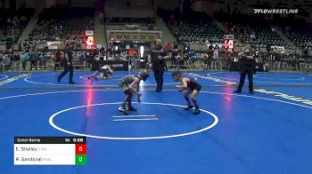 52 lbs Consolation - Easton Shelley, Utah vs Rylan Sandoval, Ponca City