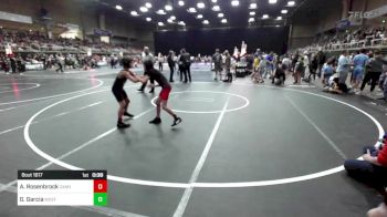 81 lbs Consi Of 4 - Abel Rosenbrock, Canon City vs Gavin Garcia, Westside WC