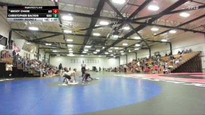 141 lbs Champ. Round 2 - Brody Chase, Adrian vs Christopher Backus, Manchester