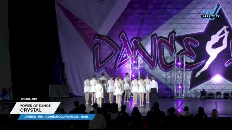 Power of Dance - Crystal [2025 Mini - Contemporary/Lyrical - Small Day] 2025 DanceFest Grand Nationals