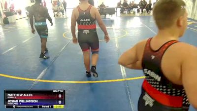 250 lbs 2nd Wrestleback (8 Team) - Matthew Alles, Utah vs Josiah Williamson, Maryland