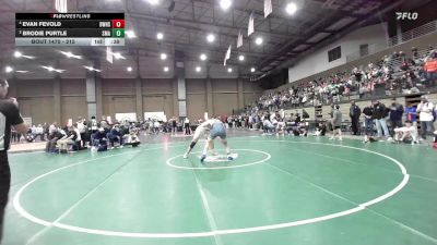 215 lbs Cons. Round 6 - Brodie Purtle, St. Michael The Archangel vs Evan Fevold, Bentonville West