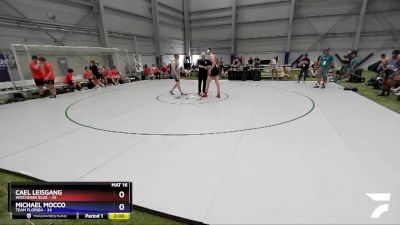 220 lbs Placement Matches (8 Team) - Cael Leisgang, Wisconsin Blue vs Michael Mocco, Team Florida