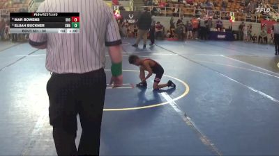 56 lbs 3rd Place Match - Mar Bowens, Groveport vs Elijah Buckner, Cowtown Wrestling Academy