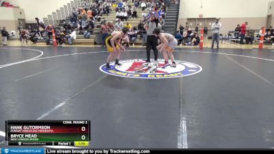 120 lbs Cons. Round 2 - Bryce Mead, New London Spicer vs Hank Gutormson, Pursuit Wrestling Minnesota