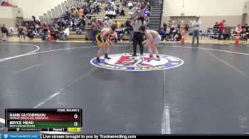 120 lbs Cons. Round 2 - Bryce Mead, New London Spicer vs Hank Gutormson, Pursuit Wrestling Minnesota