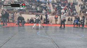 105_B lbs Quarterfinal - Mason Reis, Muncy vs Sean Tanner, Lower Dauphin