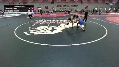 180 A Champ. Round 1 - Mia Gaetjens, Adrian College vs Anneliese Tavira, Aurora