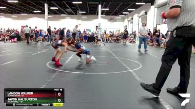 56 lbs Round 1 (8 Team) - Javon Haliburton, Warhawks vs Landon Walker, Glasgow WA