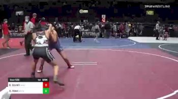 123 lbs Consi Of 16 #2 - Brokton Borelli, Vasky Bros Wrestling vs Alexsander West, NM WolfPack