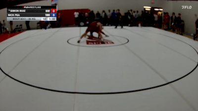 86 kg Champ. Round 3 - Simon Ruiz, Spartan Combat RTC/ Titan Mercury Wrestling Club (TMWC) vs Nick Fea, Tar Heel Wrestling Club