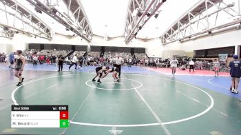 110-I lbs Consi Of 8 #2 - Yongtai Wan, Hopewell vs Max Berardi, Scorpions