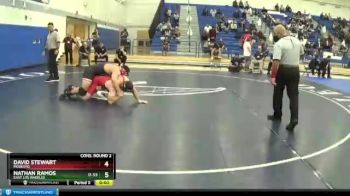 285 lbs Semifinal - Rudy Garcia, Fresno City vs Jacob Larsen, Santa Rosa