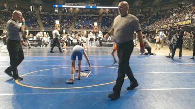 70 lbs Round Of 32 - Hunter Vermeulen, Northwestern Lehigh vs Jimmy Vogus, Titusville