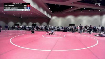 126 lbs Cons. Semis - Max Dinges, Pennsylvania vs Mateo Gallegos, Pennsylvania