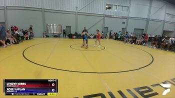 122 lbs Round 1 (8 Team) - Lyndyn Gibbs, Ohio Blue vs Rose Kaplan, Indiana