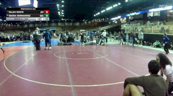 120 lbs Champ. Round 1 - Ellah White, Jefferson vs Maria Hernandez, Oakleaf
