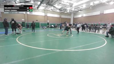 215 lbs Cons. Round 3 - Korde` Caddell, Eisenhower vs Rolando Desouza, Adelanto