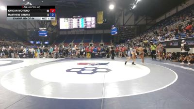 190 lbs Champ. Rd Of 64 - Jordan Moreno, Kansas vs Matthew Dziura, Illinois