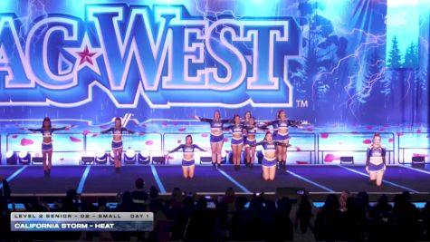 California Storm - HEAT [2026 L2 Senior - D2 - Small Day 1] 2026 PacWest Grand Nationals