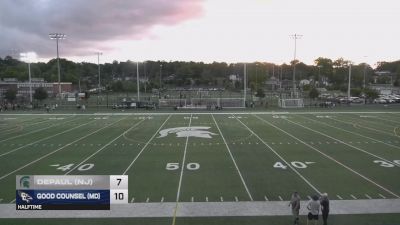 Replay: Good Counsel MD vs DePaul NJ | Sep 6 @ 6 PM