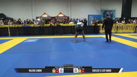 Chelcee C-Lest Ward vs Valerie Lemon 2026 Pan IBJJF Jiu-Jitsu No-Gi Championship